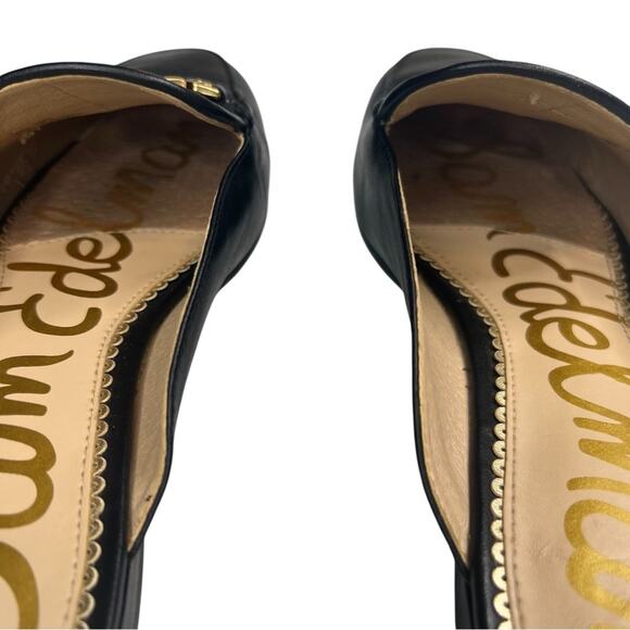 Sam Edelman Linnie Horsebit Mules 7.5  Black Leather Classic Academia Loafers - Picture 4 of 15